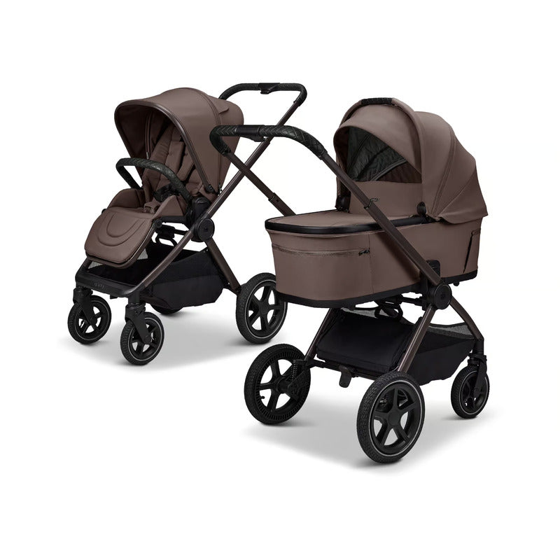 Moon Kombikinderwagen GIO Fold Air Buggy Sportwagen Greige bis 22kg 2in1 - 4025583044834