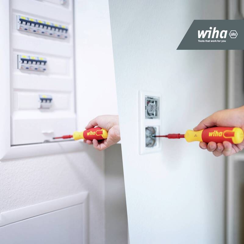 Wiha 2831 09 021 VDE Magazin-Schraubendreher inkl. Bit-Magazin Werkzeug - 4010995386115