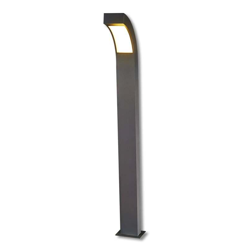 Lucande Wegeleuchte Gartenleuchte Lennik LED Pollerleuchte anthrazit 100cm IP54 - 6291105702683
