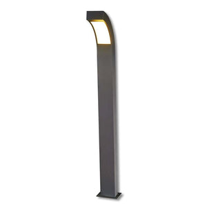 B-Ware Lucande Wegeleuchte Gartenleuchte Lennik LED Pollerleuchte anthrazit 100cm IP54