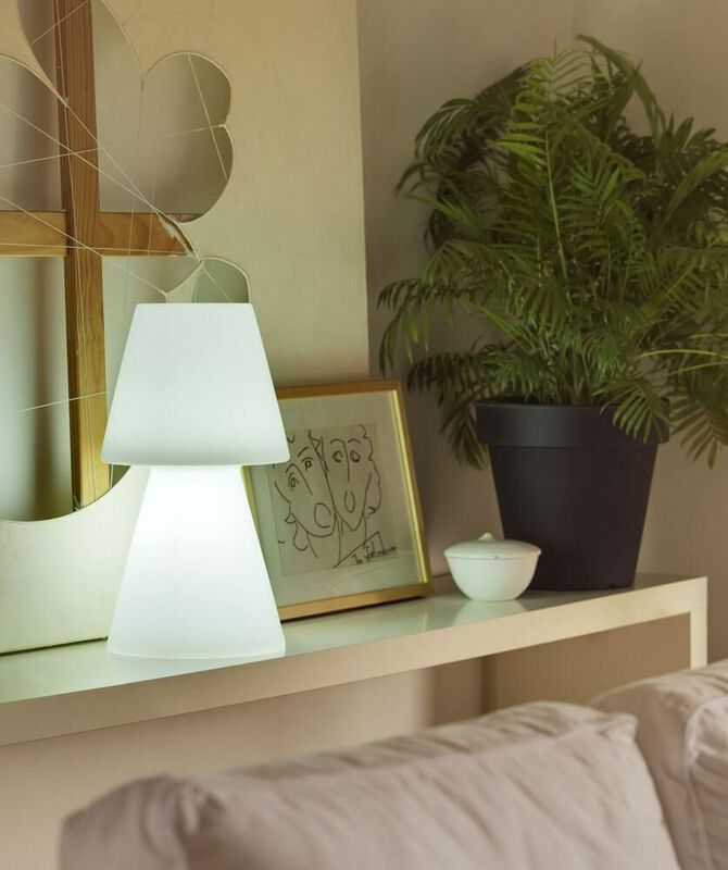 Newgarden Tischleuchte Lola LED Akku RGBW 45cm dimmbar Lampe Leuchte modern - 8436542236089