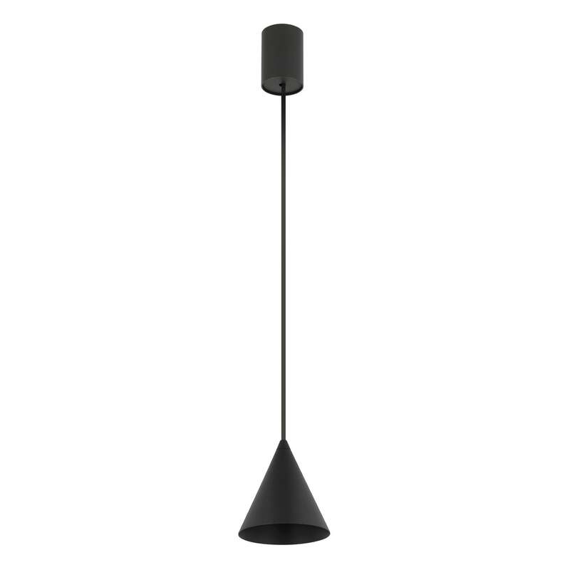 Nowodvorski Hängeleuchte ZENITH LED Pendelleuchte dimmbar schwarz Stahl Ø11cm - 5903139114523