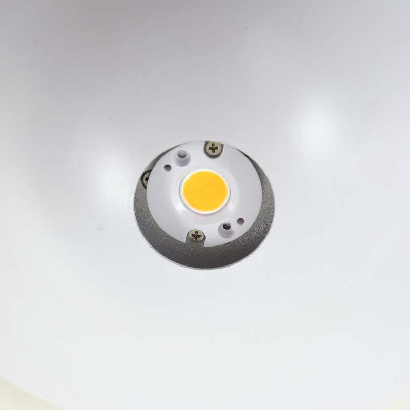Lucande LED-Deckenleuchte Orasa Glas weiß klar Ø 43 cm 21 cm Höhe 1900 lm - 4251911778779