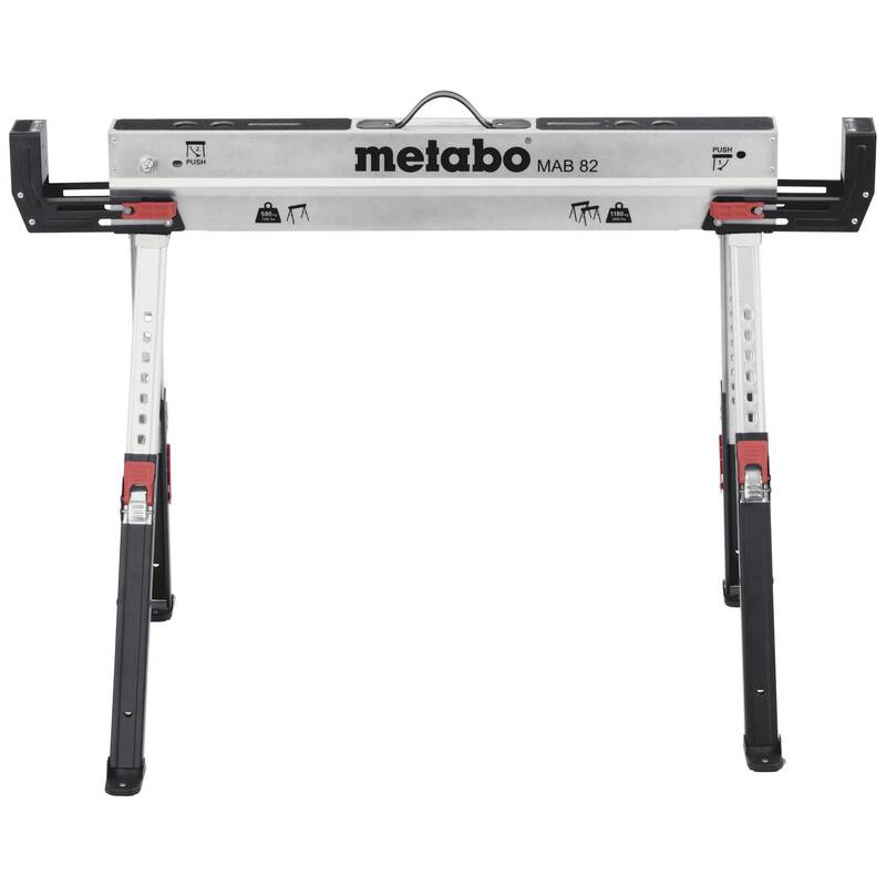 Metabo Arbeitsbock Stahlbock 590 kg Traglast 10,2 kg höhenverstellbar 615-820mm - 4061792253575