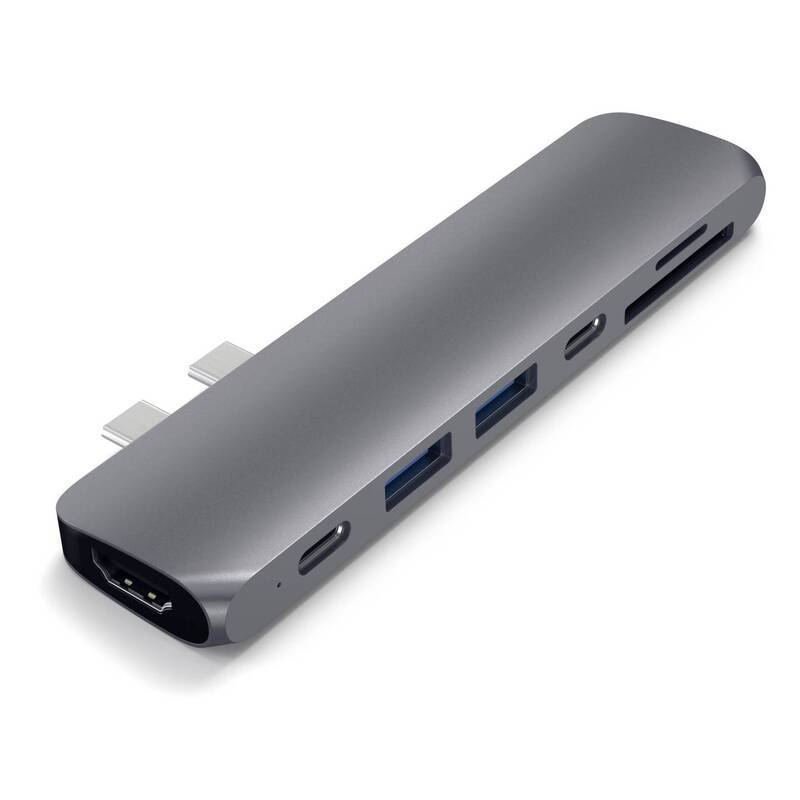 Satechi USB-C Dockingstation Hub ST-CMBPM MacBook Pro Anschluss Laptop - 0879961006891