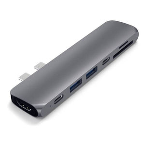 B-Ware Satechi USB-C Dockingstation Hub ST-CMBPM MacBook Pro Anschluss Laptop