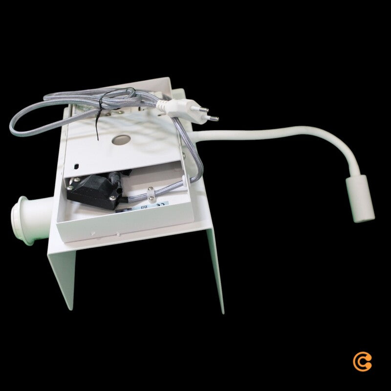 Paulmann Merani Wandleuchte Wandleuchte Deko-Wandlicht E27 mit Flexarm Stecker - 4000870789131