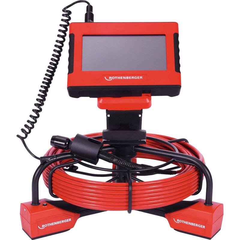 Rothenberger Rohrinspektionskamera ROCAM mini HD Set 25/22 HD Baretool Werkzeug - 4004625549025