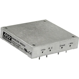 B-Ware Mean Well DC/DC-Wandler MHB150-48S24 150W 24V Heizgerät Stromversorgung 1x