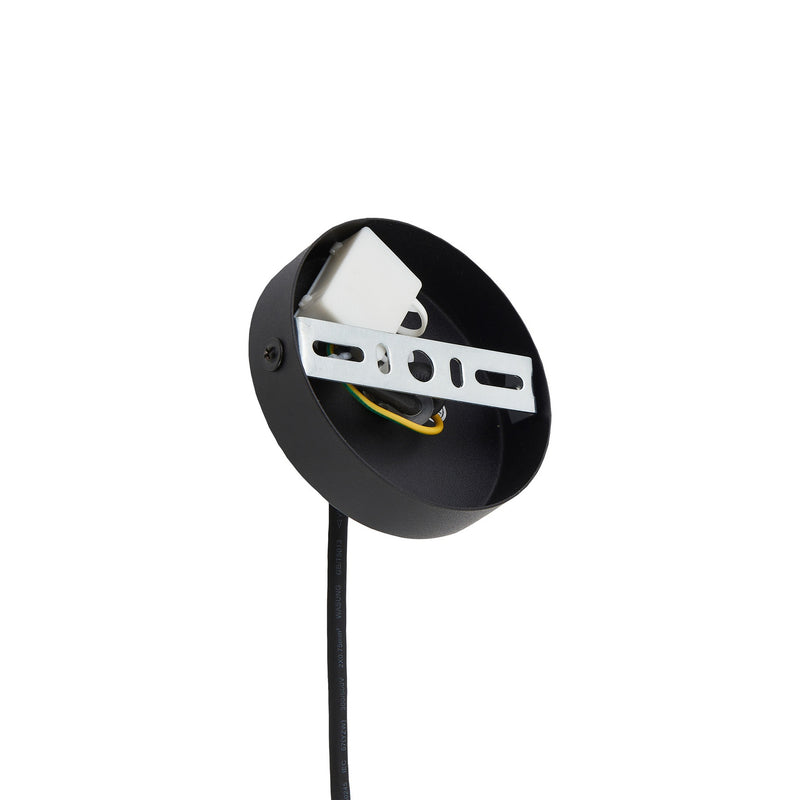 Lucande Außenpendelleuchte Marrin schwarz Metall Ø 31 cm dimmbar IP44 - 4251911787177