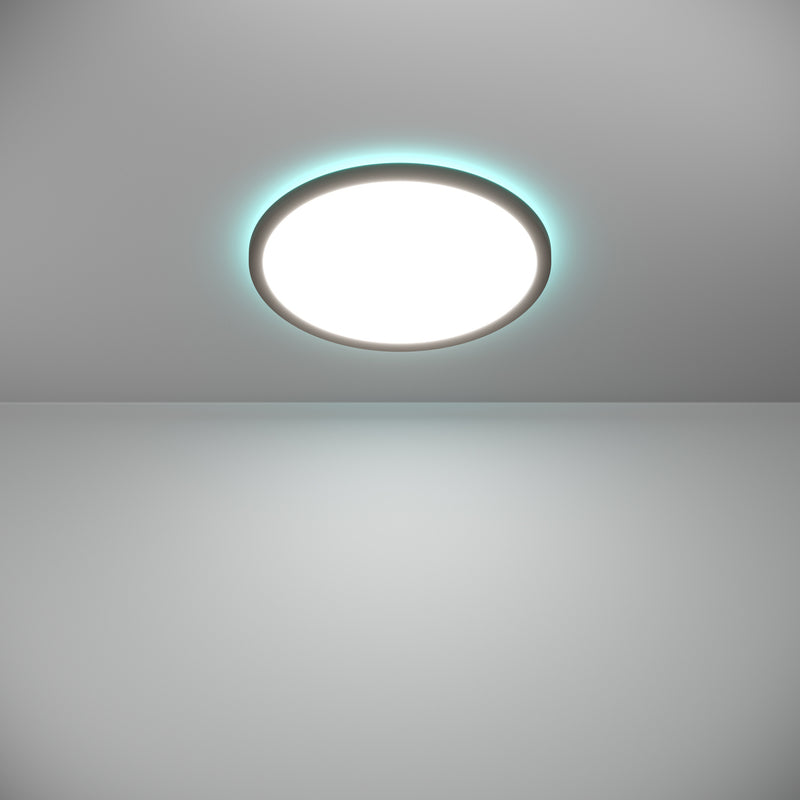 EGLO connect Deckenlampe Rovito-Z LED dimmbar schwarz RGB Farbwechsel Ø39cm - 9008606329717