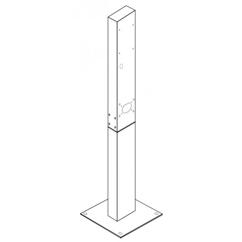 Green Cell eMobility Standfuß Typ 2 GC EV Stand stabiler Montagepfosten 149cm - 5907813968051