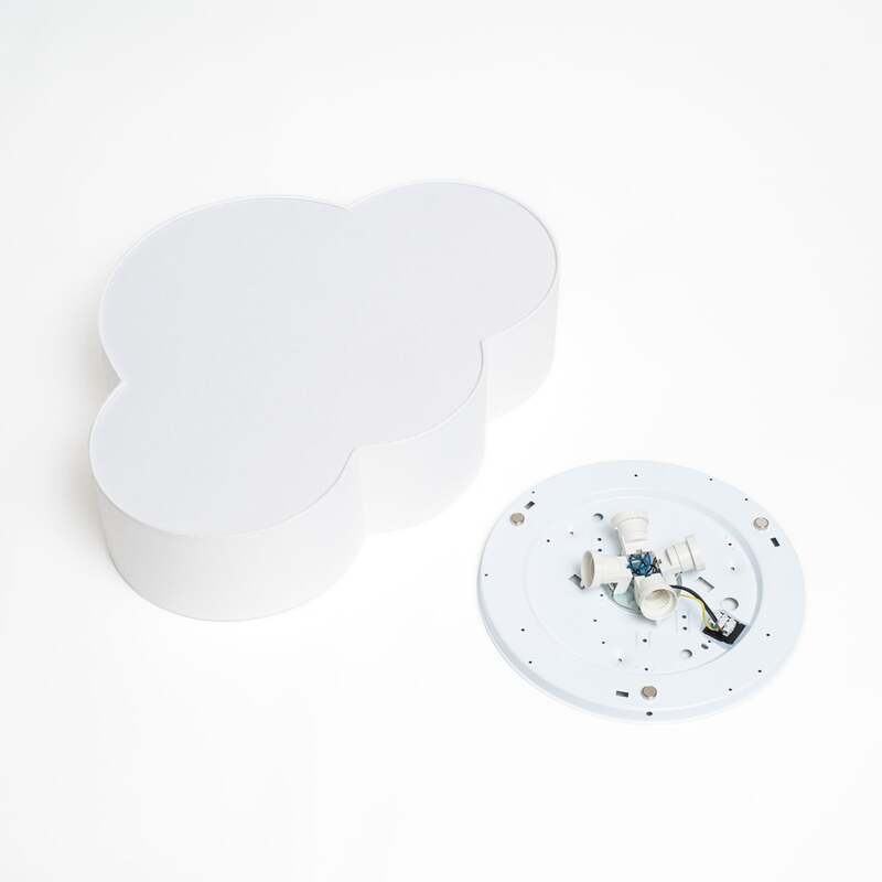 Deckenleuchte Cloud LED Lampe dimmbar 4-flg E27 weiß 62x48cm Made in Europe - 5901780515331