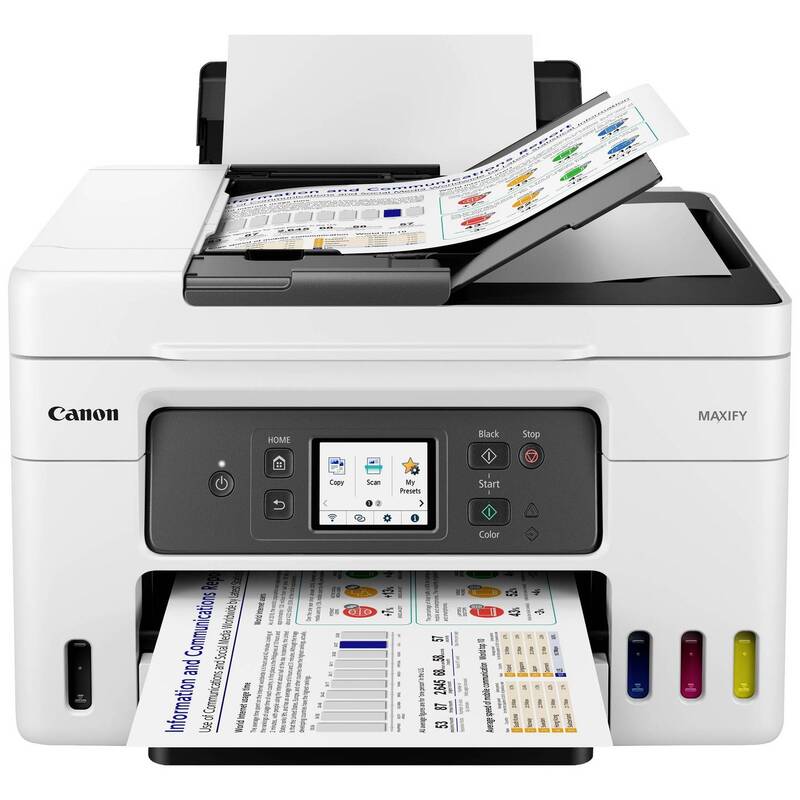 Canon MAXIFY GX4050 Multifunktionsdrucker Tintenstrahl Drucker Scanner Fax A4 - 4549292204261