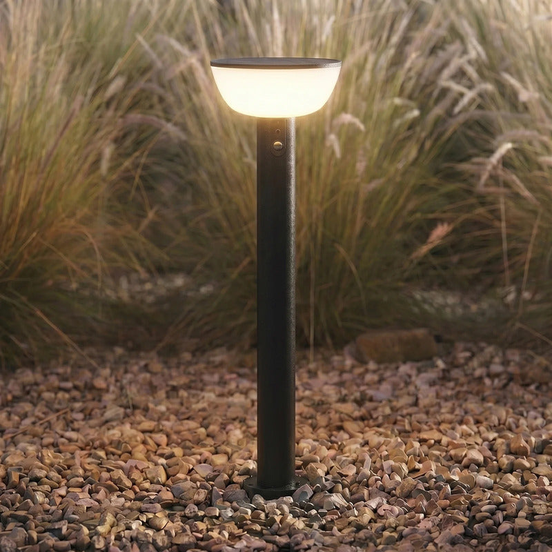 Lindby Wegeleuchte Obintu LED Gartenlampe mit Bewegungsmelder schwarz 63cm - 4255830915765