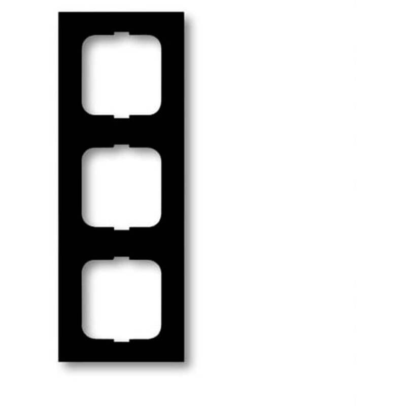 Busch-Jaeger 3fach Rahmen future linear Abdeckrahmen Schalterprogramm IP20 black - 4011395128329