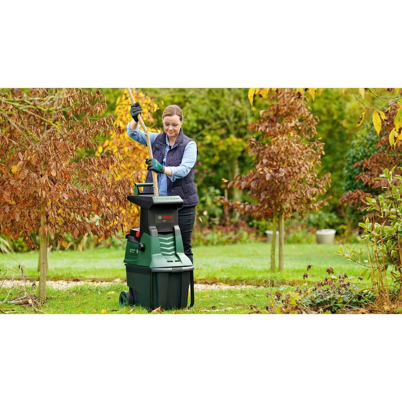 Bosch Elektro Messer-Häcksler AXT 22 D 2200W Häcksler Schredder 53l 38mm 89dB - 4059952640075