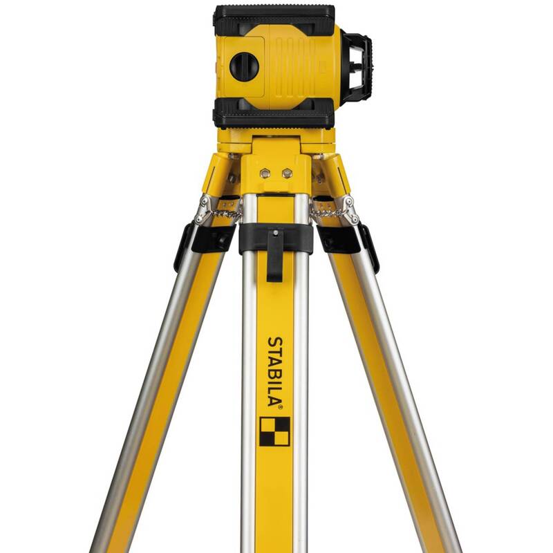 Stabila Rotationslaser Lasergerät LAR 160 Set Stativ 5 m Nivellierlatte Laser - 4005069192419