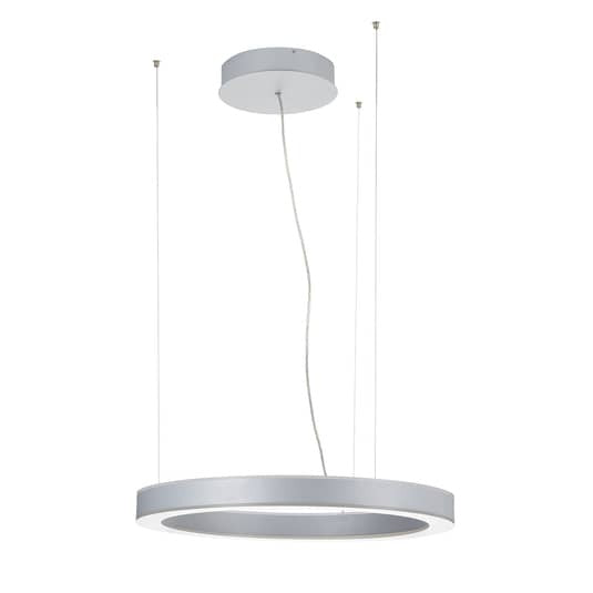 Arcchio Pietro LED-Hängeleuchte silber 70cm 90W Pendelleuchte Deckenlampe - 4251096576559