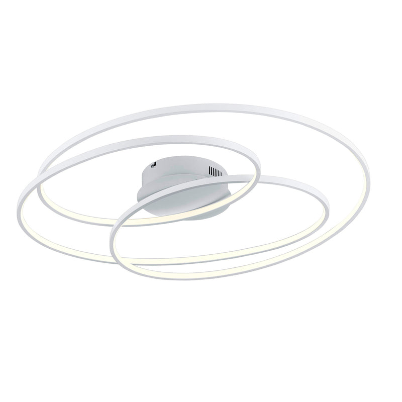 Trio Lighting Deckenleuchte Deckenlampe LED weiß matt Leuchtmittel inklusive dim - 4017807452259