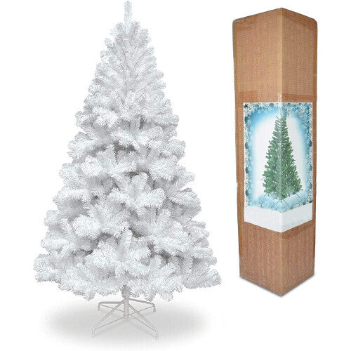 SHATCHI 1,2m Alaskan Pine Schneewittchen Künstlicher Weihnachtsbaum 230 Tips - 5060419790881