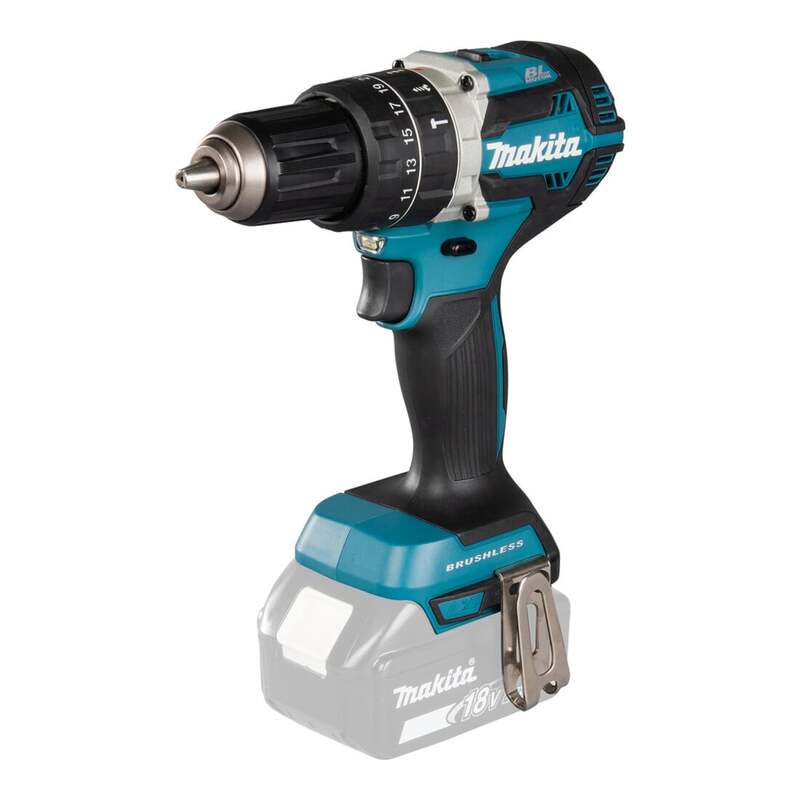 Makita Akku-Schlagbohrschrauber DHP484Z Bohrschrauber 18V 54Nm schwarz kompakt - 0088381826105