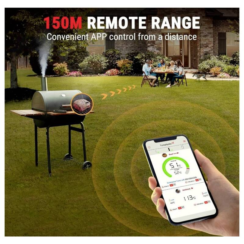 ThermoPro TP961 Grillthermometer Bratenthermometer Bluetooth Fleischsensor - 4897099883777