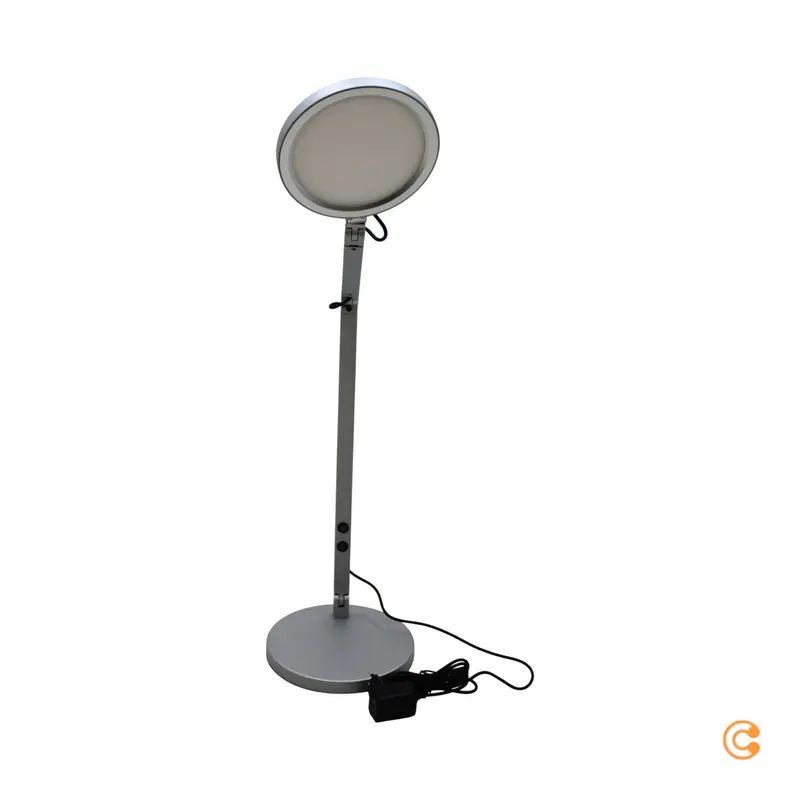 FABAS LUCE Tischleuchte Regina LED dimmbar Touchdimmer warmweiß 80cm alu 1000lm - 8019282510826