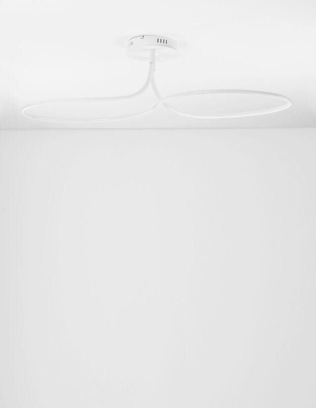 Nova Luce Deckenleuchte Deckenlampe FUNGO LED Lampe Weiß Warmweiß Dimmbar 47 W - 5212017419897