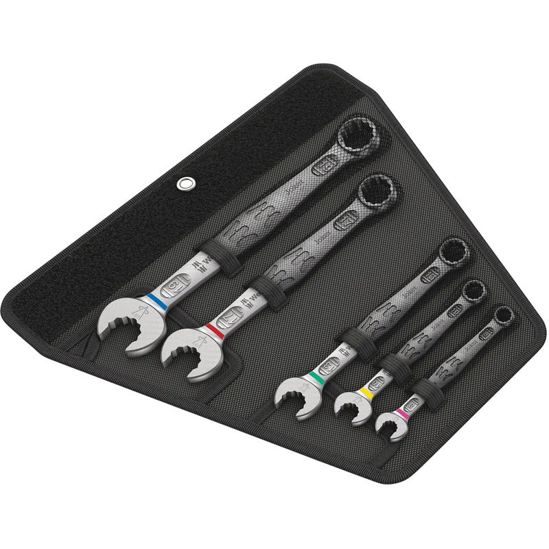 Wera Ring-Maulschlüssel-Satz Joker 5 5-teilig 8-19mm Doppelsechskantgeometrie - 4013288214171