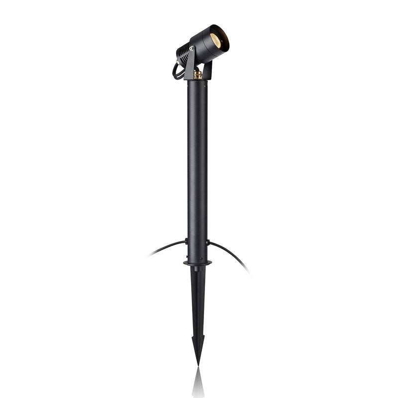 Garden 24 LED Erdspießstrahler Spotlight schwarz Aluminium Außenleuchte Lampe395 - 7330024568563