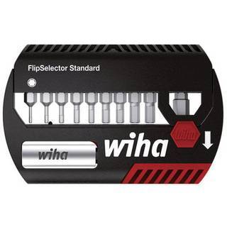 Wiha FlipSelector Bit-Set Bitsatz 11teilig Innensechskant mit Universalhalterung - 4010995390396