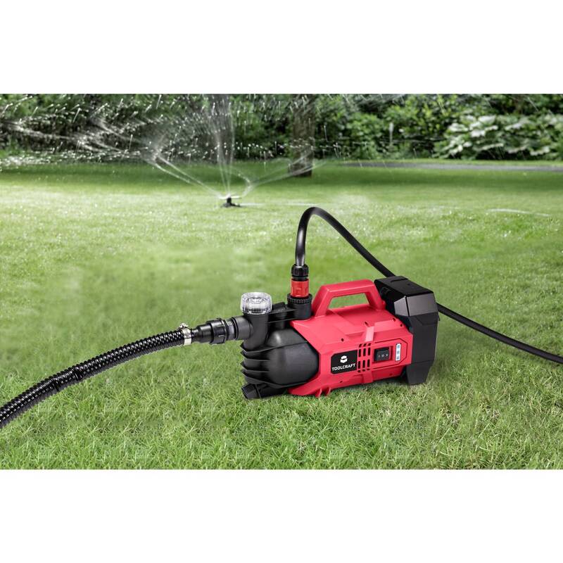 Toolcraft Akku-Gartenpumpe GPG-L118 TAWB-200 2800l/h 22m Handpumpe Gartenpflege - 4064161153292