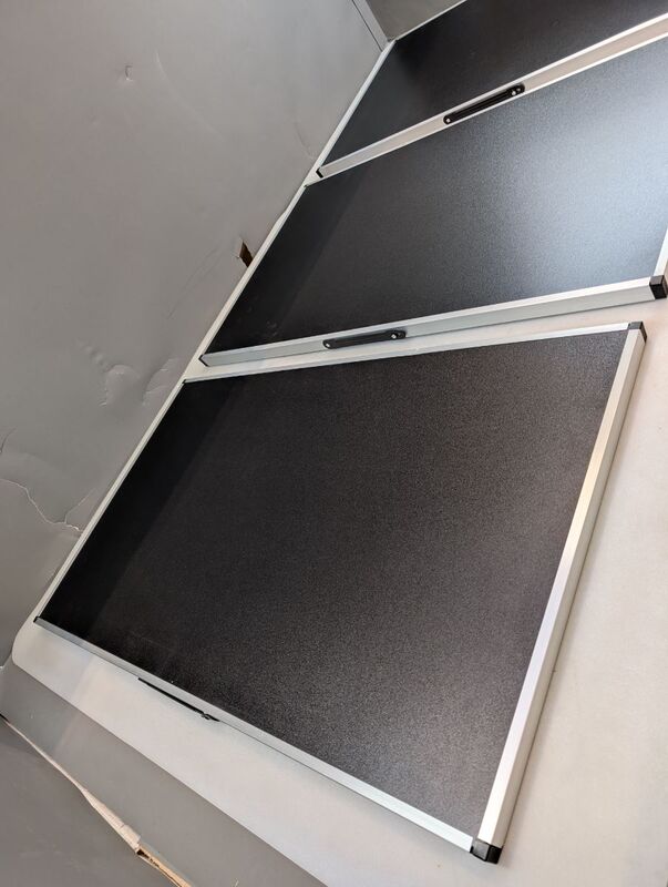 Alu Klapptisch 3er Set Camping Tisch höhenverstellbar klappbar 100x60cm flexibel - 4260565527282