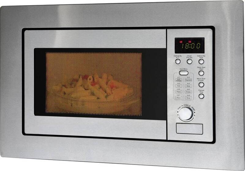 Bomann MWG2215EB Mikrowelle 800W Einbaufähig Grillfunktion Gerät Einbau Heißluft - 4004470221510
