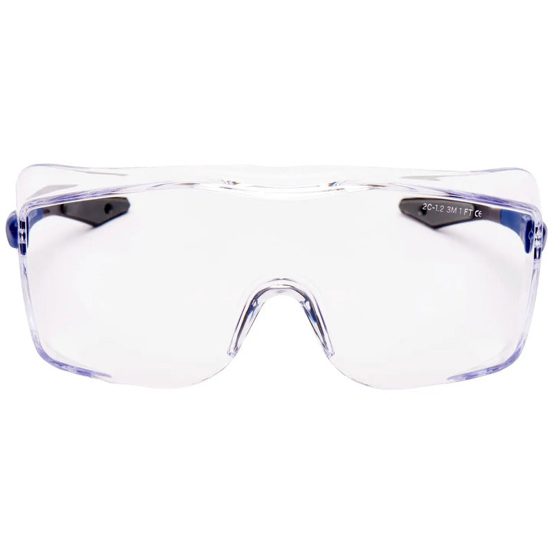 3M Schutzbrille OX3000B Kunststoff klar blau schwarz EN 166-1 DIN 166-1 leicht - 4046719420742