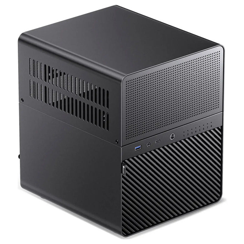 Jonsbo N3 NAS Gehäuse Mini-ITX Aluminium schwarz 3,5 Zoll HDDs 8-fach Hot-Swap - 6970620553184