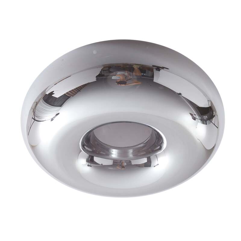 Lindby Deckenleuchte Zehra LED Lampe Leuchte dimmbar schwarz rauchgrau Ø28cm - 4251911772791
