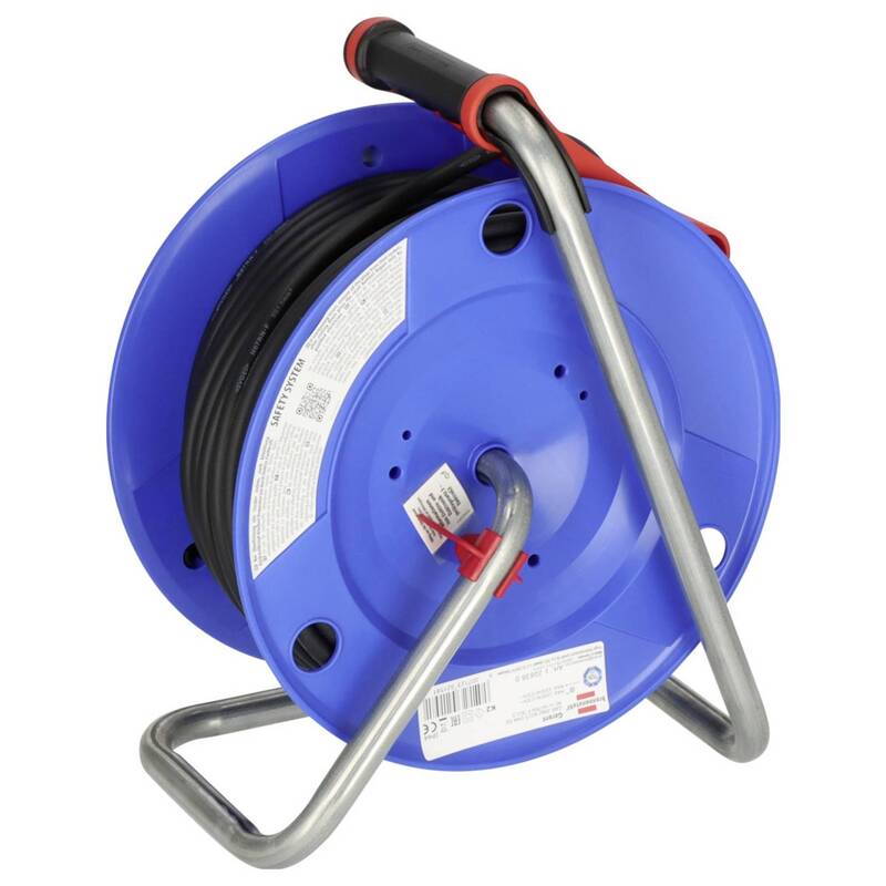 Brennenstuhl Kabeltrommel 40m Schutzkontakt-Stecker 3-fach IP44 Außenbereich - 4007123021581