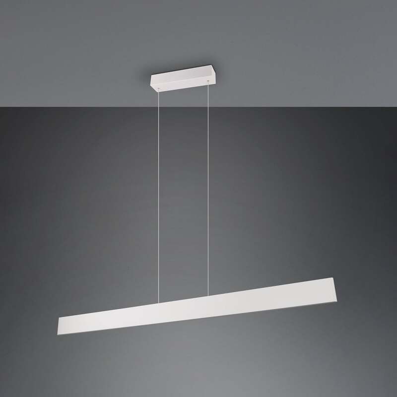 Trio Lighting Hängeleuchte Pendelleuchte LED Galway hellgrau dimmbar Touch CCT - 4017807616682