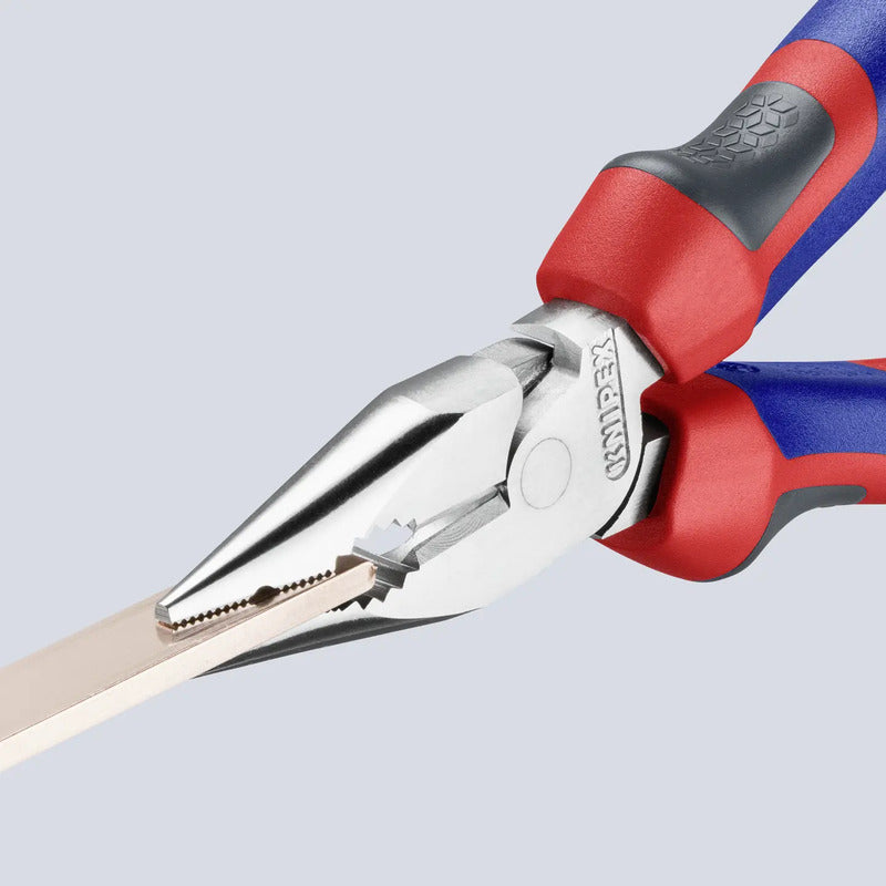 KNIPEX Kombizange 145mm verchromt für Werkstatt Schneidwerte bis 3mm - 4003773078975