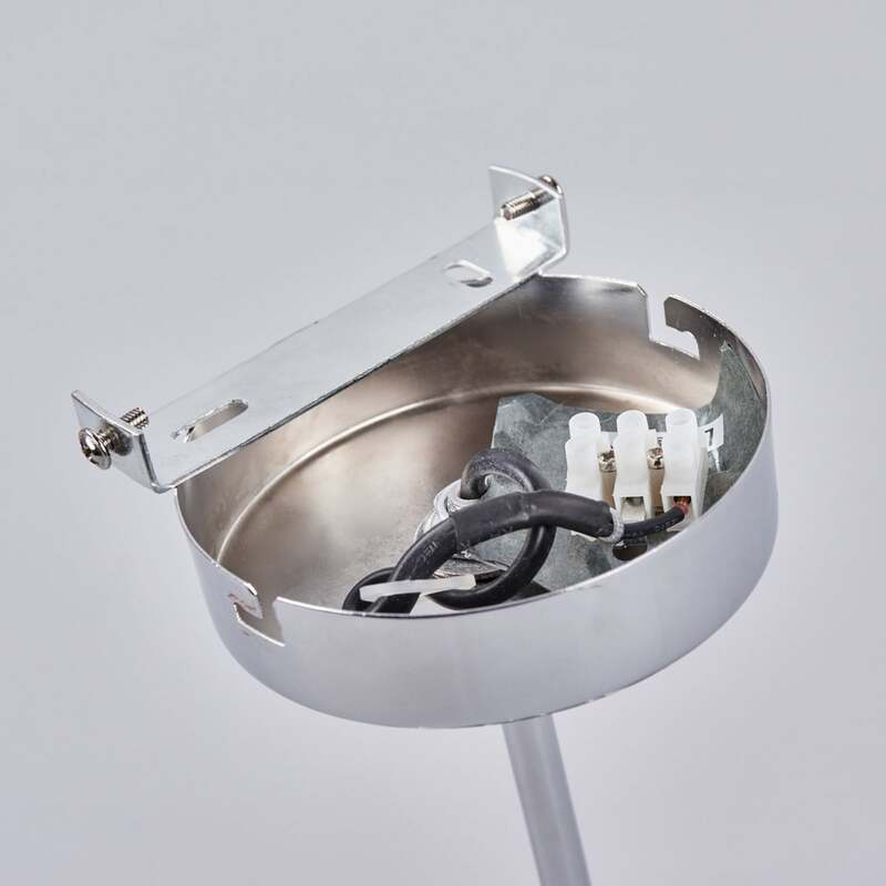 Lindby Deckenleuchte Melia LED Lampe Leuchte dimmbar schwarz braun Ø56cm - 4251096525786