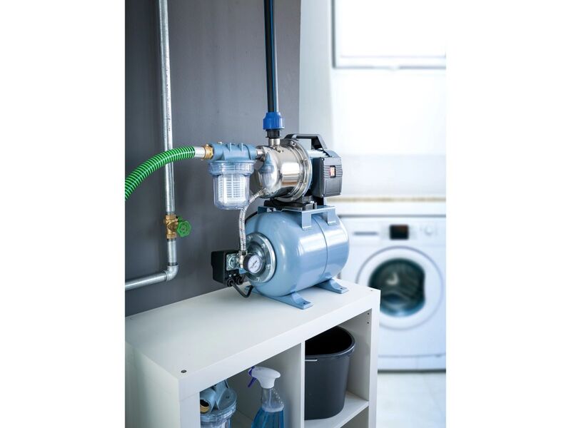 Hauswasserwerk 1100W HWW 4600/E Gartenpumpe Wasserpumpe Druckpumpe zuverlässig - 4007871186617