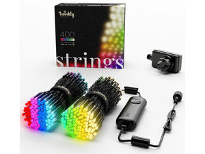B-Ware Twinkly Lichterkette 400 LEDs 32m Dekolicht Innen Außen individuell steuerbar