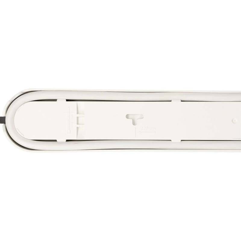 Max Hauri AG 160033 Steckdosenverteiler Steckdosenleiste Weiß Schwarz CH-Stecker - 7618403023286