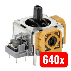 B-Ware Tru Components Joystick 98002C3 Kunststoffhebel 12V DC Lötpins 1 Stück Steuerung