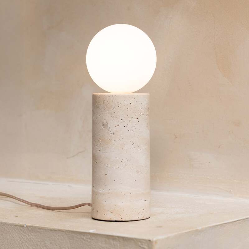 IT'S ABOUT ROMI Tischlampe Tivoli LED Lampe Leuchte Tischleuchte weiß Höhe 33cm - 8716248097628