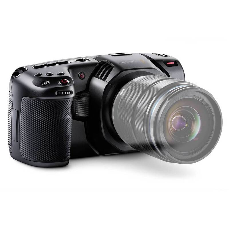 Blackmagic Camcorder Videokamera Schwarz Pocket Cinema Camera 4K Touchscreen - 9338716005387