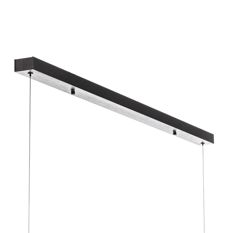 quitani Hängeleuchte Pendelleuchte LED schwarz eloxal Aluminium dimmbar höhenver - 4251911769524