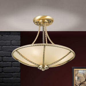 B-Ware Formvollendete Deckenleuchte Galina Lampe Leuchte LED Wohnzimmer Beleuchtung